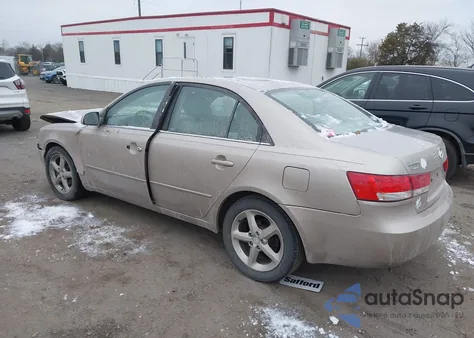 2007 Hyundai Sonata Gls from USA, damaged, VIN 5NPET46C97H193316